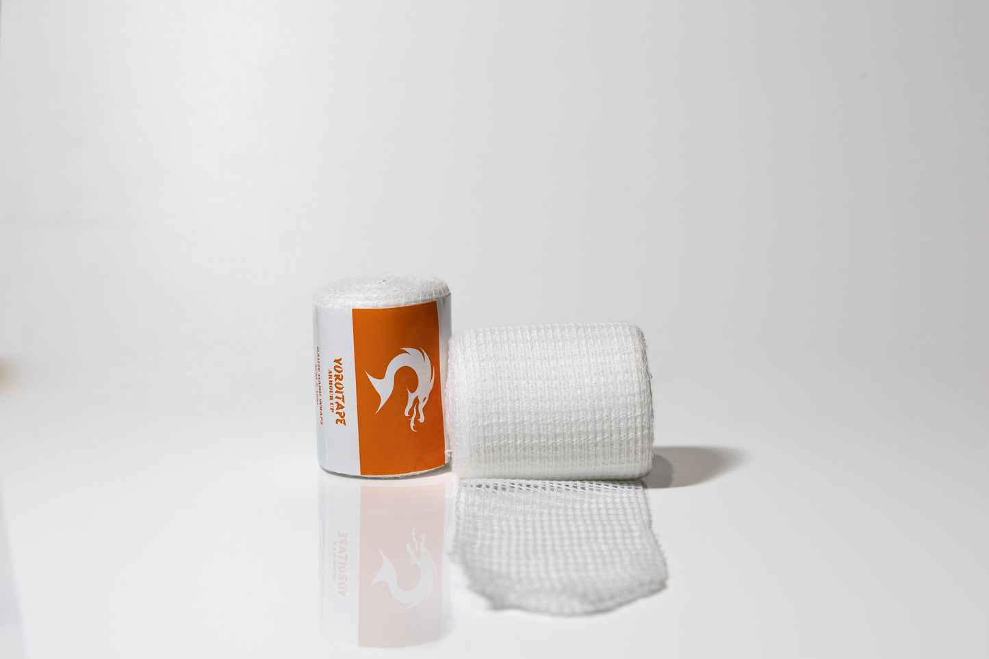 Gauze for hand wraps. 10M x 5cm. Box of 24 rolls